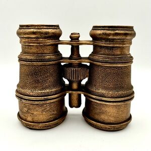 Decorative Painted Bronze / Copper Binoculars